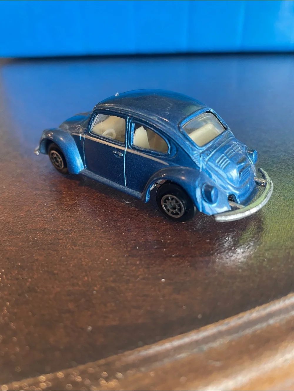 Vintage/Rare Maisto Volkswagen VW 1300 Beetle Bug DieCast Blue